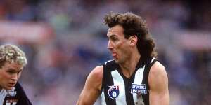 Peter Daicos was a brilliant centreman before switching to become a permanent forward.