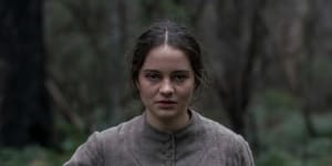 Aisling Franciosi as Clare in The Nightingale. Jennifer Kent's film has picked up 15 AACTA nominations.
