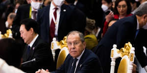 Russian Foreign Minister Sergey Lavrov taken to hospital:Indonesian officials