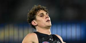 Big day out:Charlie Curnow feasted on struggling West Coast last season. What has he in store this season?