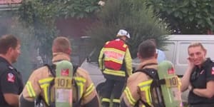 Man fighting for life after suspicious fire at Sydney home