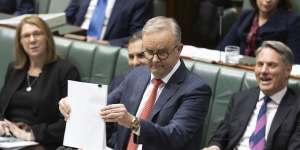 Prime Minister Anthony Albanese on Tuesday.