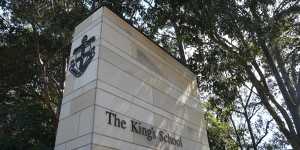 The King’s School in North Parramatta has more than 2000 students.