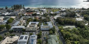 In Byron Bay,25 per cent of housing stock is short-term accommodation.