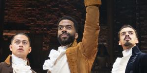 The hit hip-hop musical Hamilton,coming to Sydney in March.