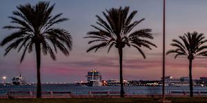 Cruising to Palma.