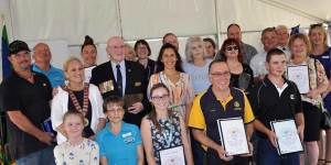 Hawkesbury City Council decided to move its Australia Day citizenship ceremony to January 25 because last year's event (pictured) got too hot. 