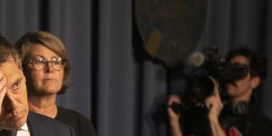 NSW Health Minister Ryan Park addresses the media on Wednesday.