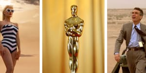 The commercially successful Barbie has not resonated as much with Oscar voters as Oppenheimer.