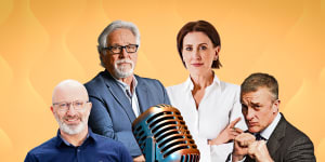 Melbourne radio is being shaken up. Rafael Epstein,Neil Mitchell,Virginia Trioli and Tom Elliott.