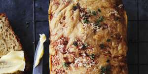 Helen Goh’s French onion loaf.