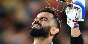 Virat Kohli steered India home to an unlikely victory at the MCG.