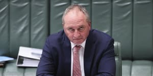 ‘Prefer he wore a muzzle’:Readers respond to maskless Barnaby Joyce being fined