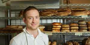 Baker Bleu's Mike Russell. The bakery will soon have a Sydney outpost in Double Bay. 