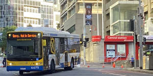 Police stage sad,quiet recreation of fatal Brisbane bus turn