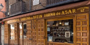 First opened in 1725,Sobrino de Botin holds the record for the world's oldest restaurant.