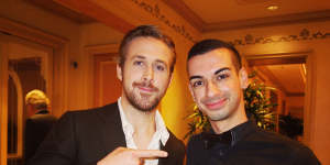 Beau Lamarre-Condon (pictured with Ryan Gosling,left) is obsessed with celebrity and fame,associates say.