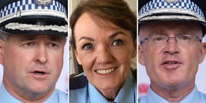 Three deputies lead contest to be new NSW police commissioner