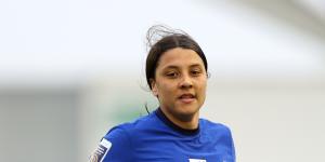 Sam Kerr’s exploits for Chelsea in the Women’s Super League will also remain on Optus.