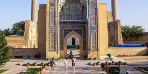 Tamerlane's tomb in Samarkand,Uzbekistan.