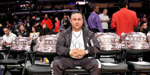 David “Vegas Dave” Oancea with his collection of Birkins,which he regularly takes to LA Lakers NBA games.