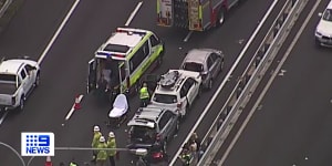 Motorcyclist,children in hospital as M1 crash causes lengthy delays