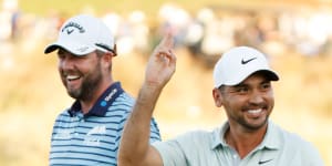 Day and Leishman extend lead for Team Australia at Shark’s shootout