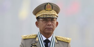 Singapore’s foreign ministry said on Saturday the move to exclude junta chief Min Aung Hlaing was a “difficult,but necessary,decision”.