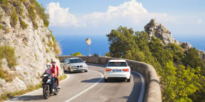 Italy’s winding country and mountain roads are more likely to have you in a flap than its drivers.