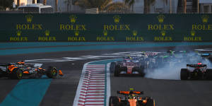 Verstappen apologises after clash ends Piastri’s podium dream on first lap