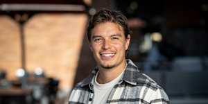 Carlos Sanson Jr’s ATAR never mattered but the lessons learnt from year 12 have served him well.