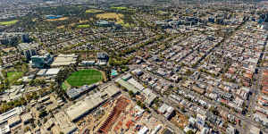 The Arden precinct could include about 15,000 residents and 34,000 workers. 