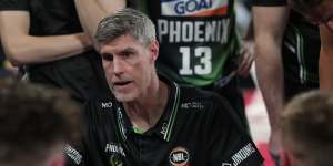 Mike Kelly lasted five games of the 2024-25 season as head coach of the South East Melbourne Phoenix.