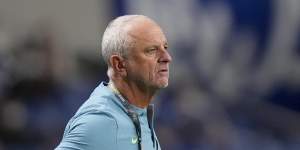 Graham Arnold hasn’t coached the Socceroos on home soil since October 2019.