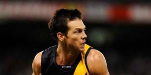 Days gone by:Ben Cousins and jack Riewoldt remain in contact,having spent two seasons together at Punt Rd.