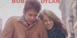 The cover for the Bob Dylan album ‘The Freewheelin’ Bob Dylan’,released in 1963. 