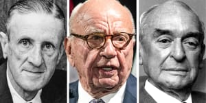 Rupert’s teachers:The real hard men of Australian newspapers