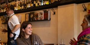 Inside Ordain,a bar and bistro in Seaford on the Mornington Peninsula.