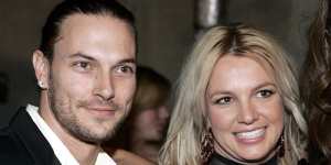Britney Spears with her former husband Kevin Federline.