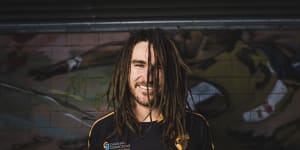 The inspiration behind Lachlan Monger losing his locks