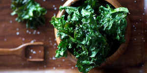 Kale chips are powerhouses of nutrients and vitamins.