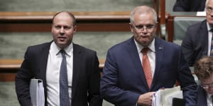 Morrison government is softening the ground for its much-vaunted surplus to disappear