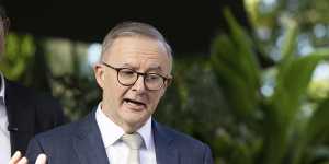 Anthony Albanese says he has been more accountable than Scott Morrison during the campaign.