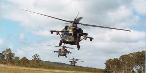 The Turnbull government promised in 2018 to gift two Black Hawk helicopters to the RFS.