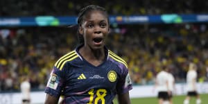 Linda Caicedo scored a wonder goal for Colombia.
