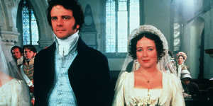 I want what she’s having:One bride’s Mr Darcy makes another woman weep