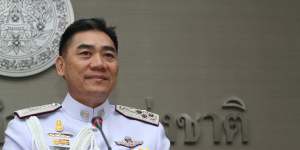 Chakthip Chaijinda,Thailand’s police commissioner-general from 2015 to 2020,remains active in political circles.