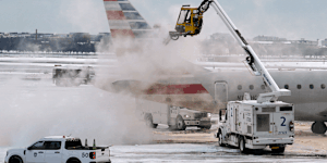 Big freeze grips United States.