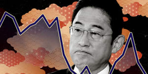 Japanese Prime Minister Fumio Kishida’s approval ratings have hit record lows. 
