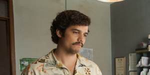 Wagner Moura as Pablo Escobar in Narcos. The makers of the series say Blanco is their most ‘relatiable’ mobster so far.